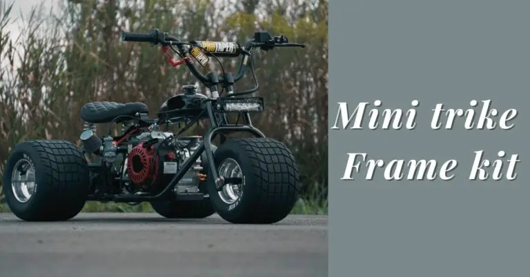 Mini trike frame kit
