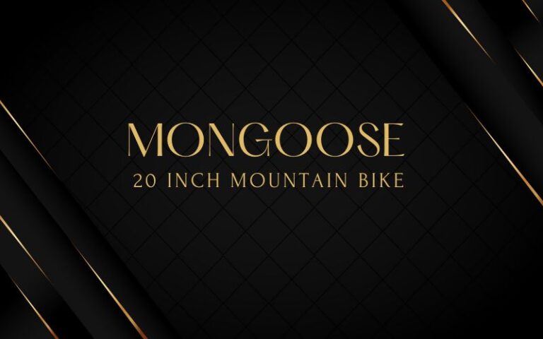 Mongoose 20 Inch Mountain Bike