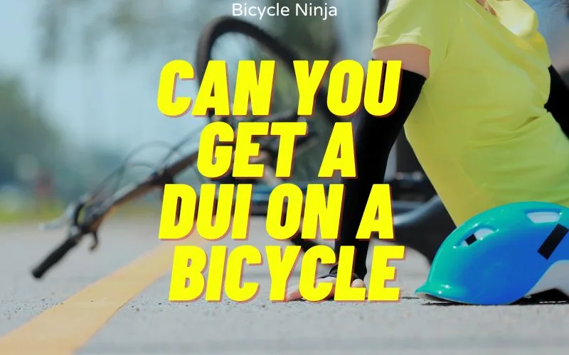 can you get a DUI on a bicycle
